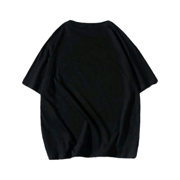 Men's Future Robot Graphic Tee, Black, S - Picture 6 of 7